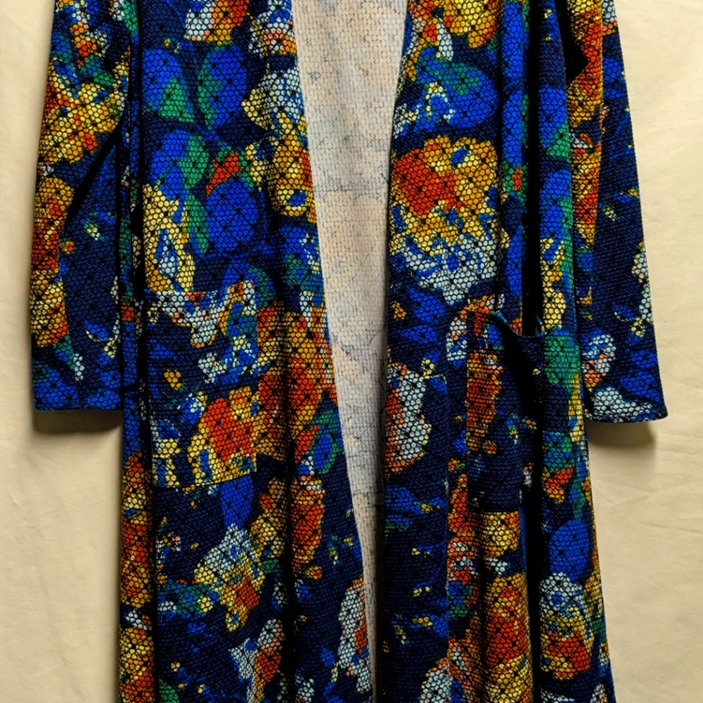 Long-Sleeved Duster Coat